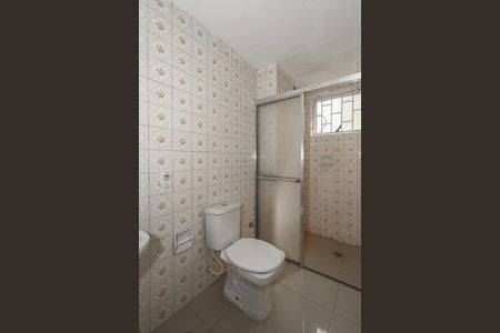 Banheiro da Suíte de apartamento à venda com 1 quarto, 50m² em Jardim do Salso, Porto Alegre