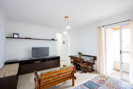 Sala de apartamento à venda com 2 quartos, 55m² em Jardim Bela Vista, Santo André