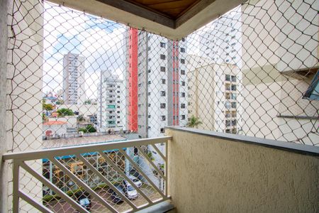 Varanda da sala de apartamento à venda com 2 quartos, 55m² em Jardim Bela Vista, Santo André