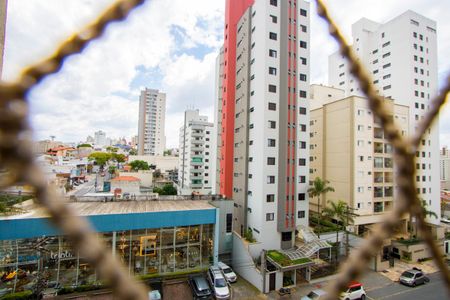 Vista da sala de apartamento à venda com 2 quartos, 55m² em Jardim Bela Vista, Santo André
