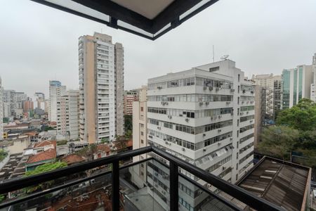 Vista da Sacada de apartamento para alugar com 1 quarto, 48m² em Consolação, São Paulo