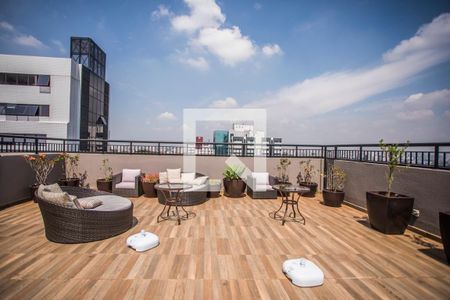 Studio à venda com 28m², 1 quarto e sem vaga Studio à venda com 28m², 1 quarto e sem vagaTerraço
