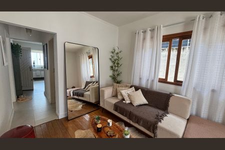 Sala de casa para alugar com 2 quartos, 85m² em Vila Bastos, Santo André