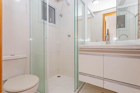 Banheiro Social de apartamento para alugar com 1 quarto, 30m² em Vila Natalia, São Paulo
