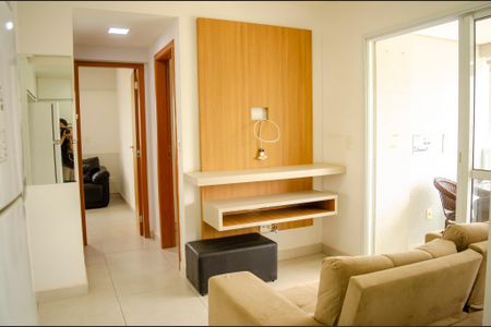 Sala de apartamento para alugar com 2 quartos, 61m² em Setor Marista, Goiânia