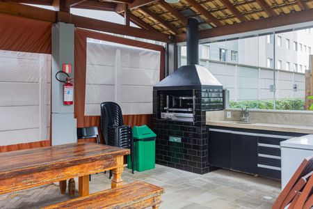 Apartamento para alugar com 33m², 1 quarto e sem vaga Apartamento para alugar com 33m², 1 quarto e sem vagaÁrea comum - Churrasqueira