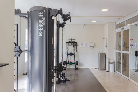 Apartamento para alugar com 33m², 1 quarto e sem vaga Apartamento para alugar com 33m², 1 quarto e sem vagaÁrea comum - Academia