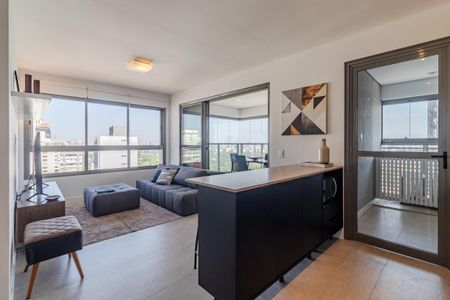 Sala de apartamento para alugar com 2 quartos, 70m² em Jardim America, São Paulo