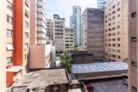 Vista do Quarto de kitnet/studio à venda com 1 quarto, 33m² em Vila Buarque, São Paulo