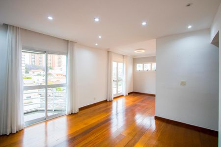 Sala de apartamento para alugar com 3 quartos, 128m² em Vila Bastos, Santo André