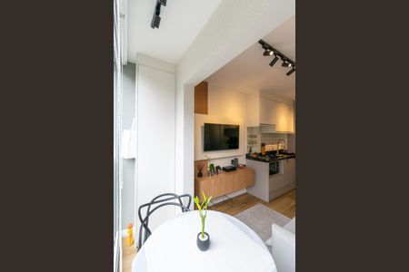 Sacada de apartamento à venda com 1 quarto, 26m² em Vila Guarani (z Sul), São Paulo