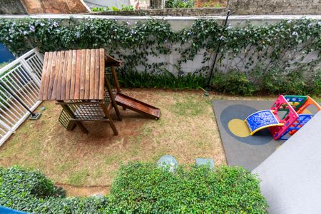 Vista da Sacada de apartamento à venda com 1 quarto, 26m² em Vila Guarani (z Sul), São Paulo
