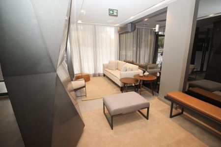 Apartamento para alugar com 27m², 1 quarto e 1 vaga Apartamento para alugar com 27m², 1 quarto e 1 vagaHall de entrada