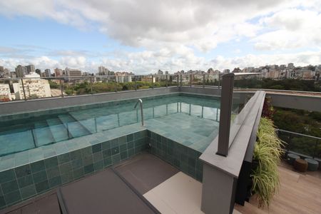 Apartamento para alugar com 27m², 1 quarto e 1 vaga Apartamento para alugar com 27m², 1 quarto e 1 vagaÁrea comum - Piscina