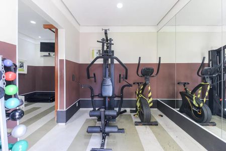 Apartamento para alugar com 44m², 2 quartos e 1 vaga Apartamento para alugar com 44m², 2 quartos e 1 vagaÁrea comum - Academia