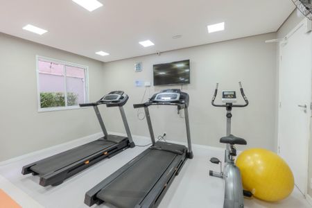 Apartamento à venda com 25m², 1 quarto e sem vaga Apartamento à venda com 25m², 1 quarto e sem vagaÁrea comum - Academia