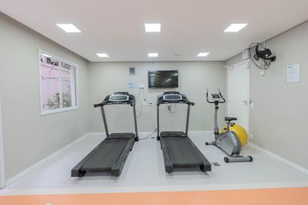 Apartamento à venda com 25m², 1 quarto e sem vaga Apartamento à venda com 25m², 1 quarto e sem vagaÁrea comum - Academia