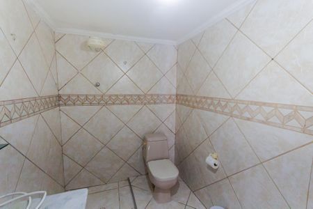 Banheiro de casa para alugar com 1 quarto, 40m² em Jardim Santo Alberto, Santo André