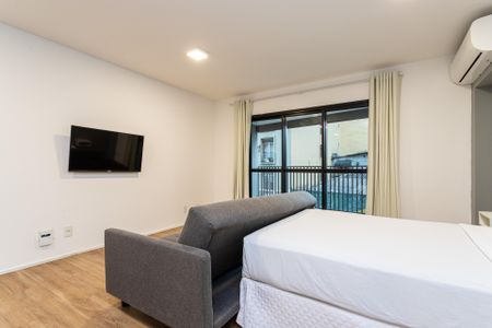 Studio para alugar com 44m², 1 quarto e 1 vaga