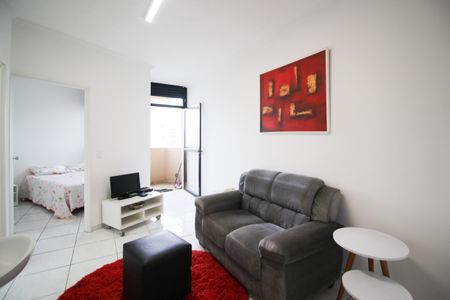 Sala de apartamento para alugar com 1 quarto, 31m² em Indianópolis, São Paulo
