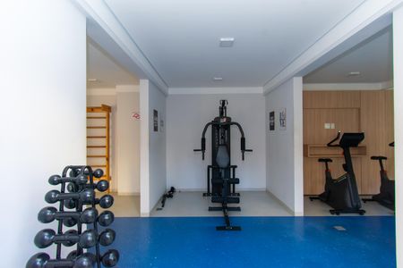 Apartamento à venda com 27m², 1 quarto e sem vaga Apartamento à venda com 27m², 1 quarto e sem vagaÁrea comum - Academia