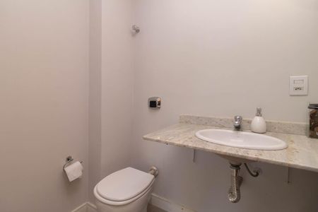 Lavabo de casa de condomínio à venda com 3 quartos, 214m² em Cristal, Porto Alegre