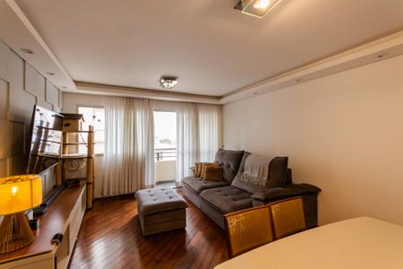 Sala de apartamento à venda com 3 quartos, 106m² em Campestre, Santo André