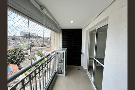 Varanda da Sala de apartamento para alugar com 3 quartos, 66m² em Vila Santa Maria, São Paulo