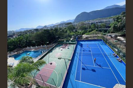 Varanda - Vista de apartamento para alugar com 2 quartos, 84m² em Barra da Tijuca, Rio de Janeiro