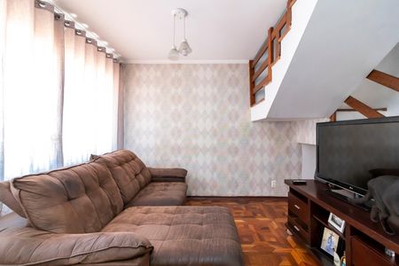 Sala de Estar de casa de condomínio para alugar com 3 quartos, 110m² em Casa Verde Média, São Paulo