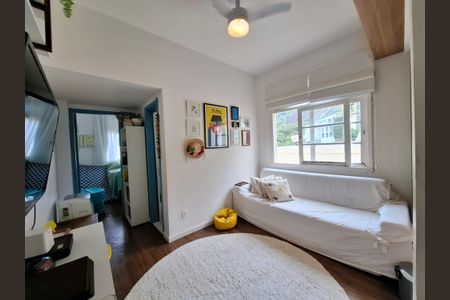 Sala de apartamento à venda com 1 quarto, 40m² em Laranjeiras, Rio de Janeiro