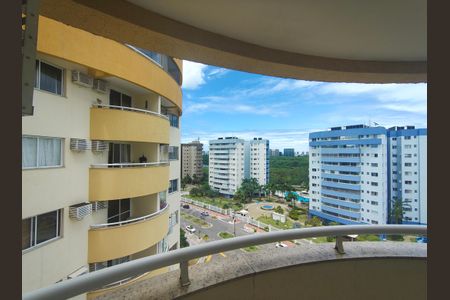Varanda - Sala de apartamento à venda com 1 quarto, 60m² em Jacarepaguá, Rio de Janeiro