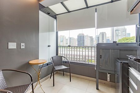 Varanda  de kitnet/studio para alugar com 1 quarto, 18m² em Liberdade, São Paulo