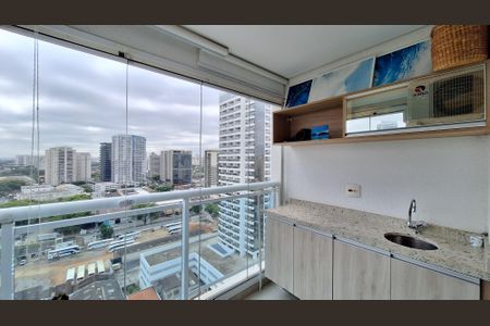 Varanda de apartamento para alugar com 1 quarto, 48m² em Várzea da Barra Funda, São Paulo