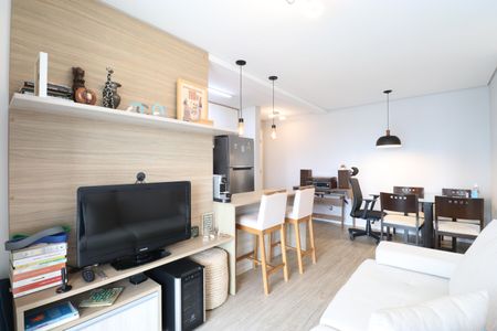 Sala de apartamento para alugar com 1 quarto, 48m² em Várzea da Barra Funda, São Paulo