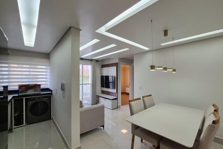 Sala de apartamento para alugar com 2 quartos, 48m² em Santa Terezinha, São Bernardo do Campo