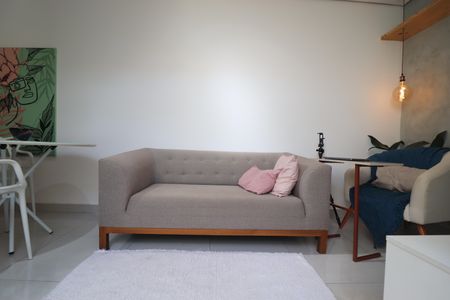 Sala de apartamento para alugar com 2 quartos, 38m² em Vila Scarpelli, Santo André
