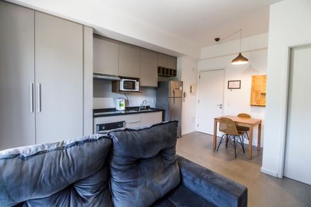 Sala de apartamento à venda com 1 quarto, 50m² em Tamboré, Santana de Parnaíba