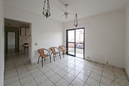 Sala de apartamento para alugar com 1 quarto, 87m² em Guilhermina, Praia Grande