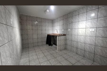 Cozinha de casa para alugar com 1 quarto, 25m² em Centro, Santo André
