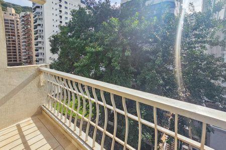 Varanda da Sala de apartamento para alugar com 2 quartos, 100m² em Barra Funda, Guarujá
