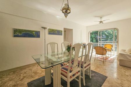 Sala de apartamento para alugar com 2 quartos, 100m² em Barra Funda, Guarujá