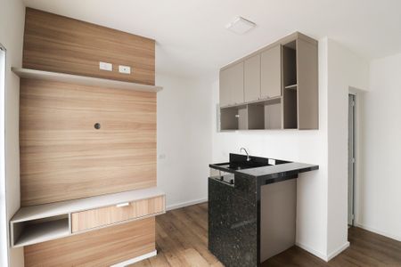 Sala/Cozinha e Área de Serviço de apartamento para alugar com 1 quarto, 30m² em Jardim do Tiro, São Paulo