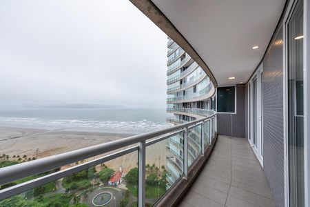 Varanda de apartamento para alugar com 1 quarto, 73m² em Gonzaga, Santos