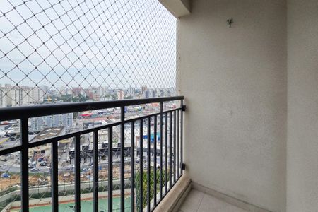 Sacada da Sala de apartamento para alugar com 2 quartos, 54m² em Jardim Olavo Bilac, São Bernardo do Campo