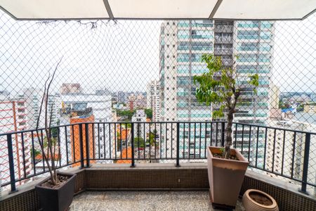 Sacada da Sala de apartamento para alugar com 4 quartos, 290m² em Vila Mascote, São Paulo