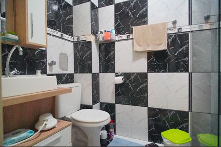 Apartamento à venda com 66m², 1 quarto e sem vagaBanheiro da Suíte