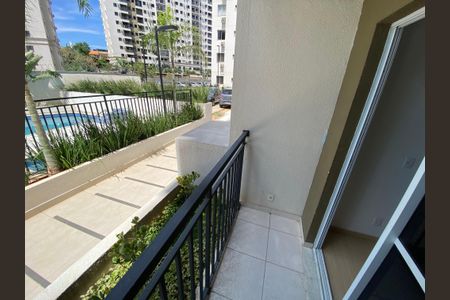 Varanda da Sala de apartamento para alugar com 2 quartos, 48m² em Del Castilho, Rio de Janeiro