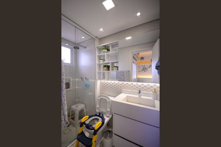 Apartamento à venda com 116m², 2 quartos e 2 vagas Apartamento à venda com 116m², 2 quartos e 2 vagasBanheiro da Suíte 2