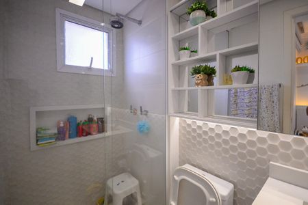 Apartamento à venda com 116m², 2 quartos e 2 vagas Apartamento à venda com 116m², 2 quartos e 2 vagasBanheiro da Suíte 2